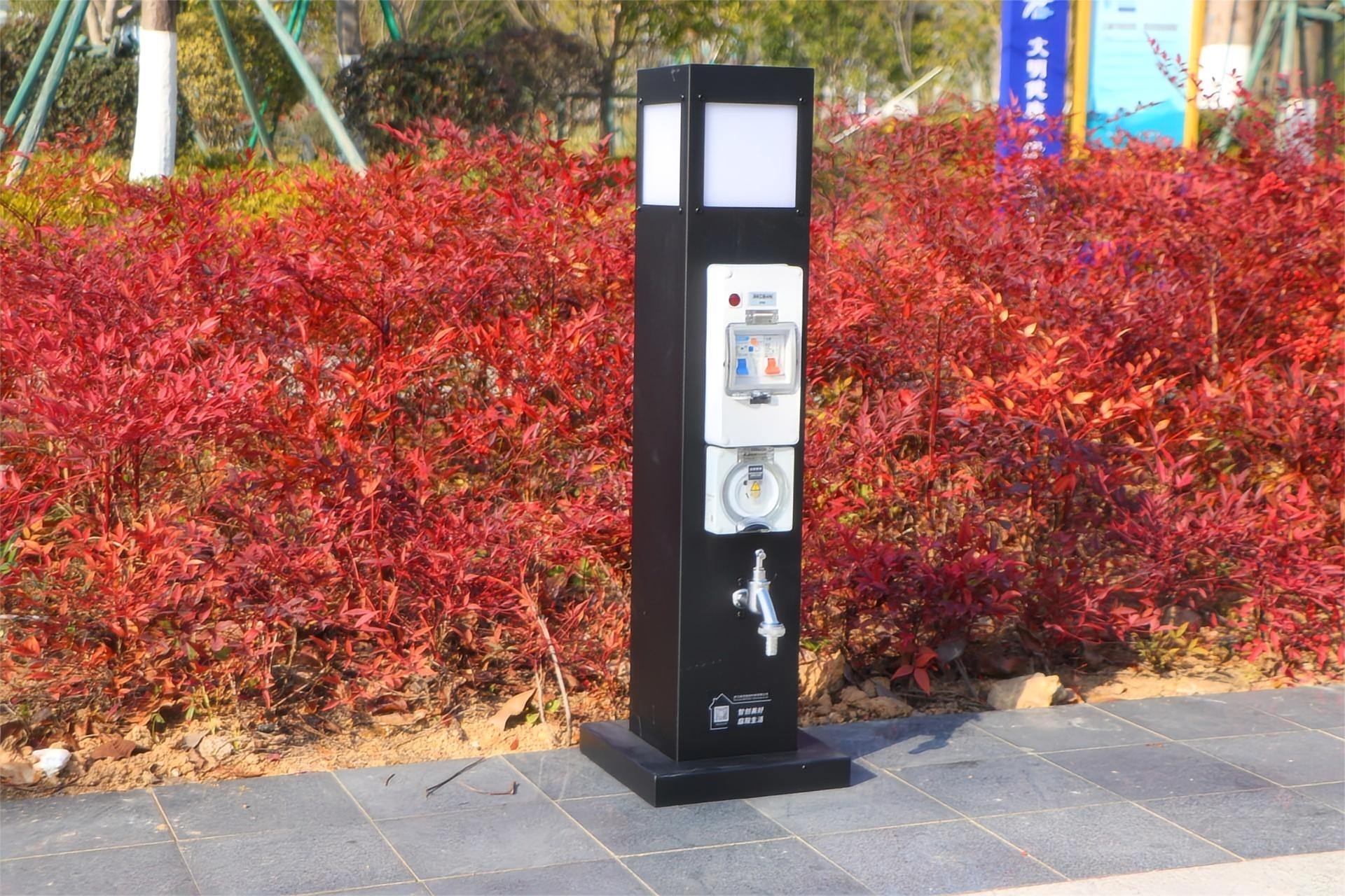 Smart water-electric pedestal with stainless steel shell6